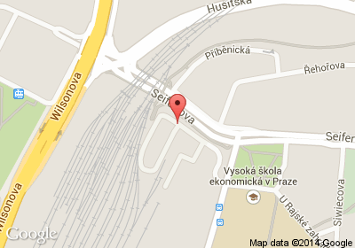mapa - Seifertova, Praha 3