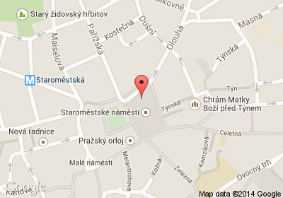 mapa - Staroměst. nám. 16, Praha 1